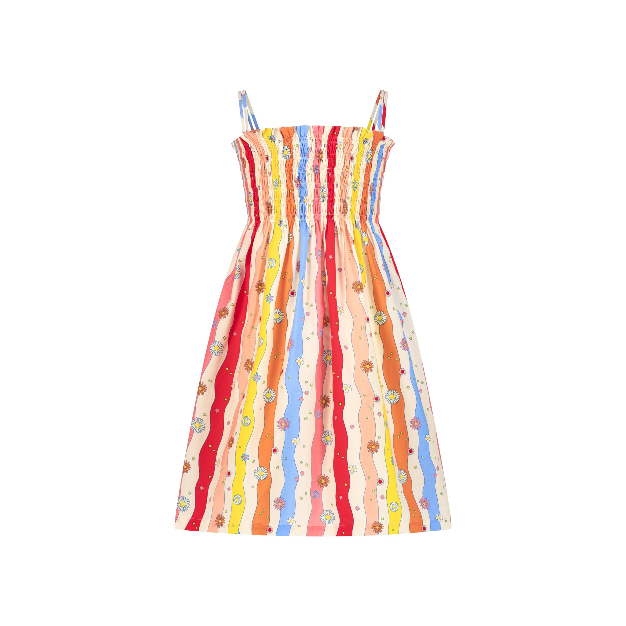 Rainbow Waves Dress