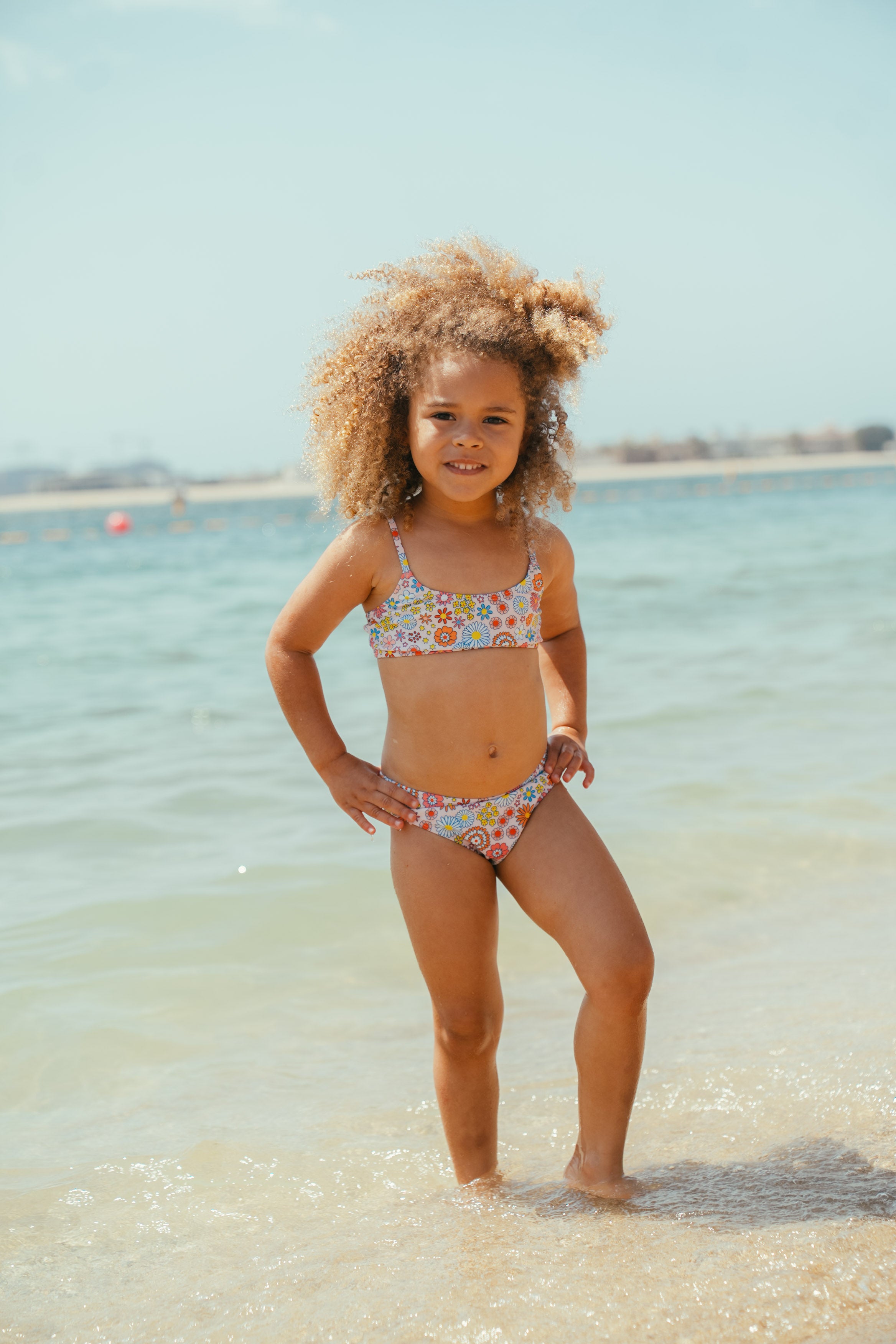 All-over Floral two-piece Swimsuit