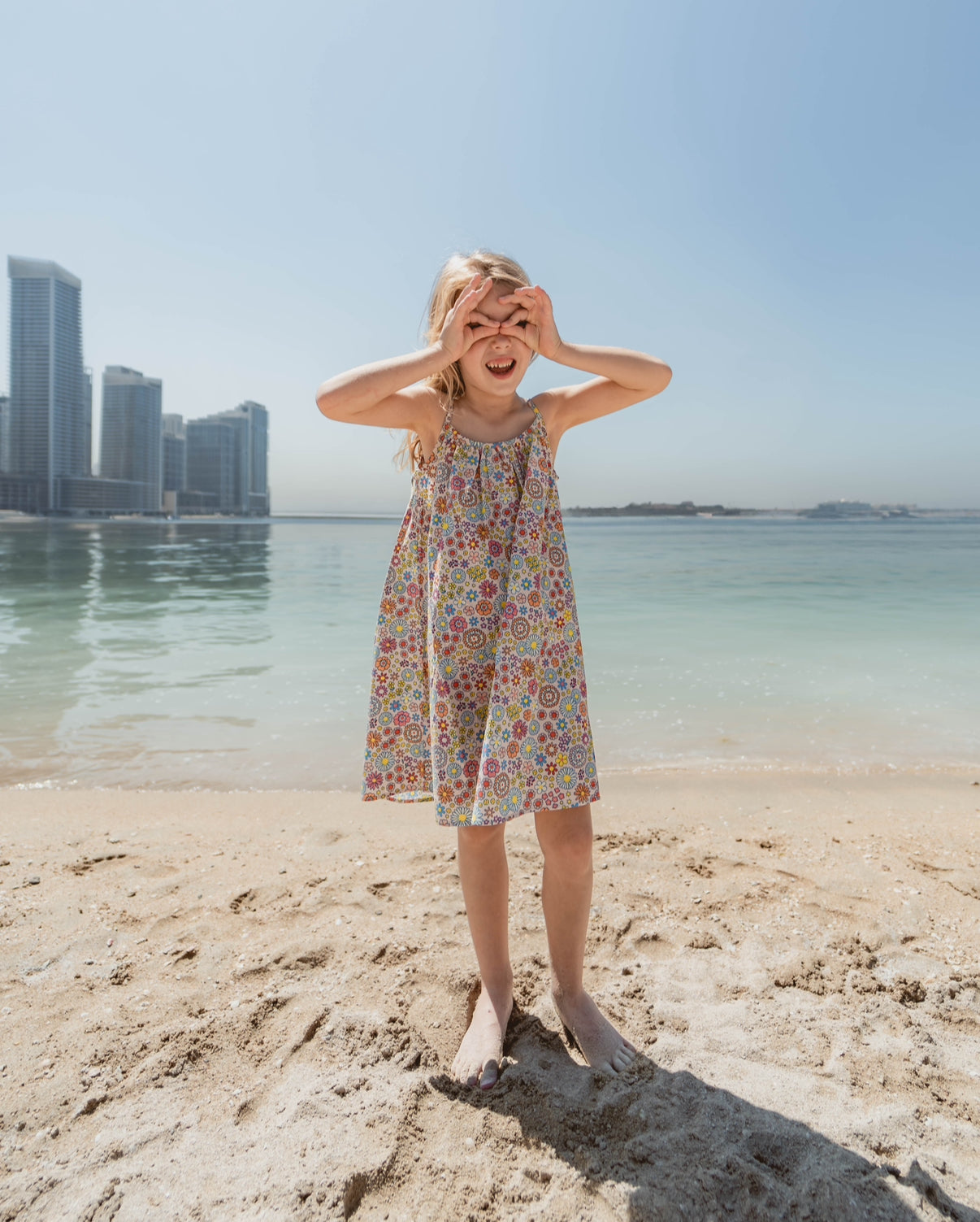 All-over Floral dress