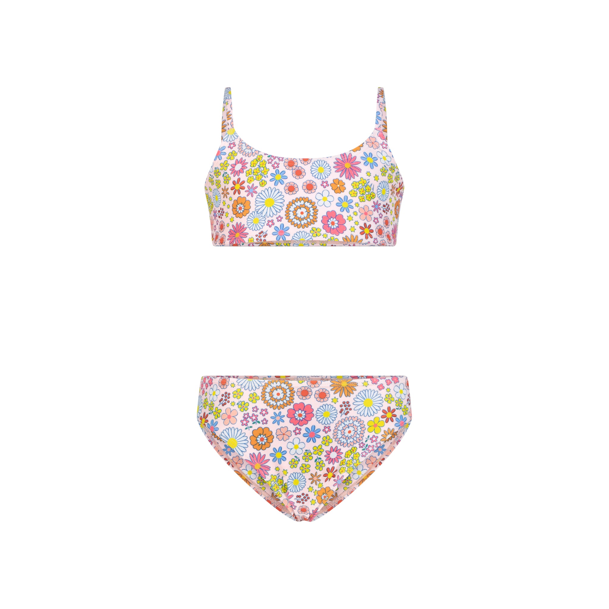 All-over Floral two-piece Swimsuit