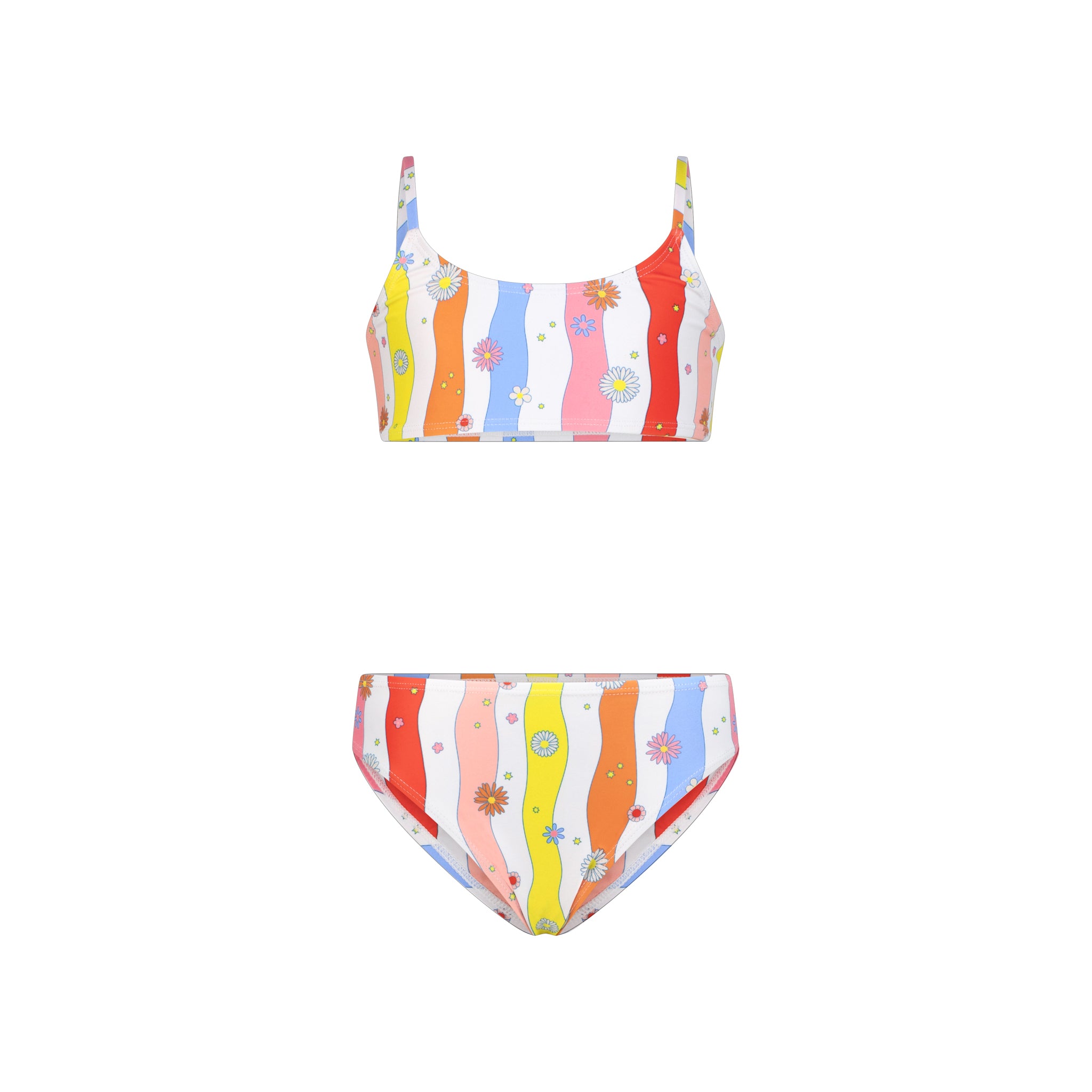 Rainbow Waves two-piece Swimsuit