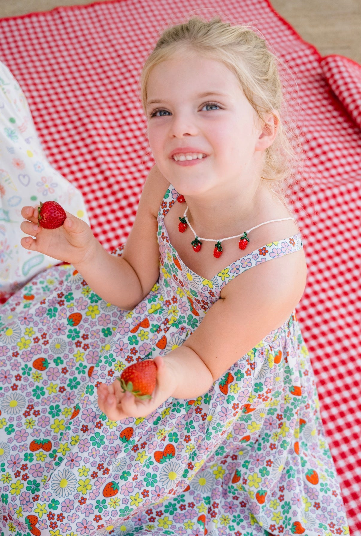 Ava Strawberry Dress